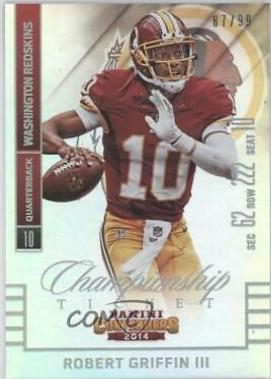 Robert Griffin III [Championship Ticket] #79
