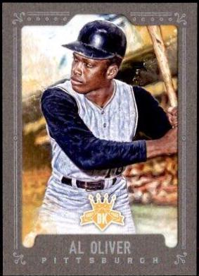 Al Oliver [Framed Green] #92
