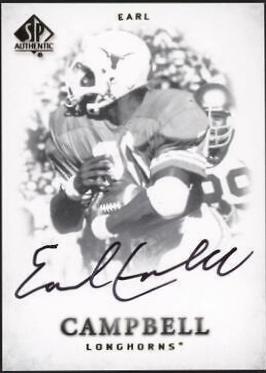 Earl Campbell [Autograph] #140