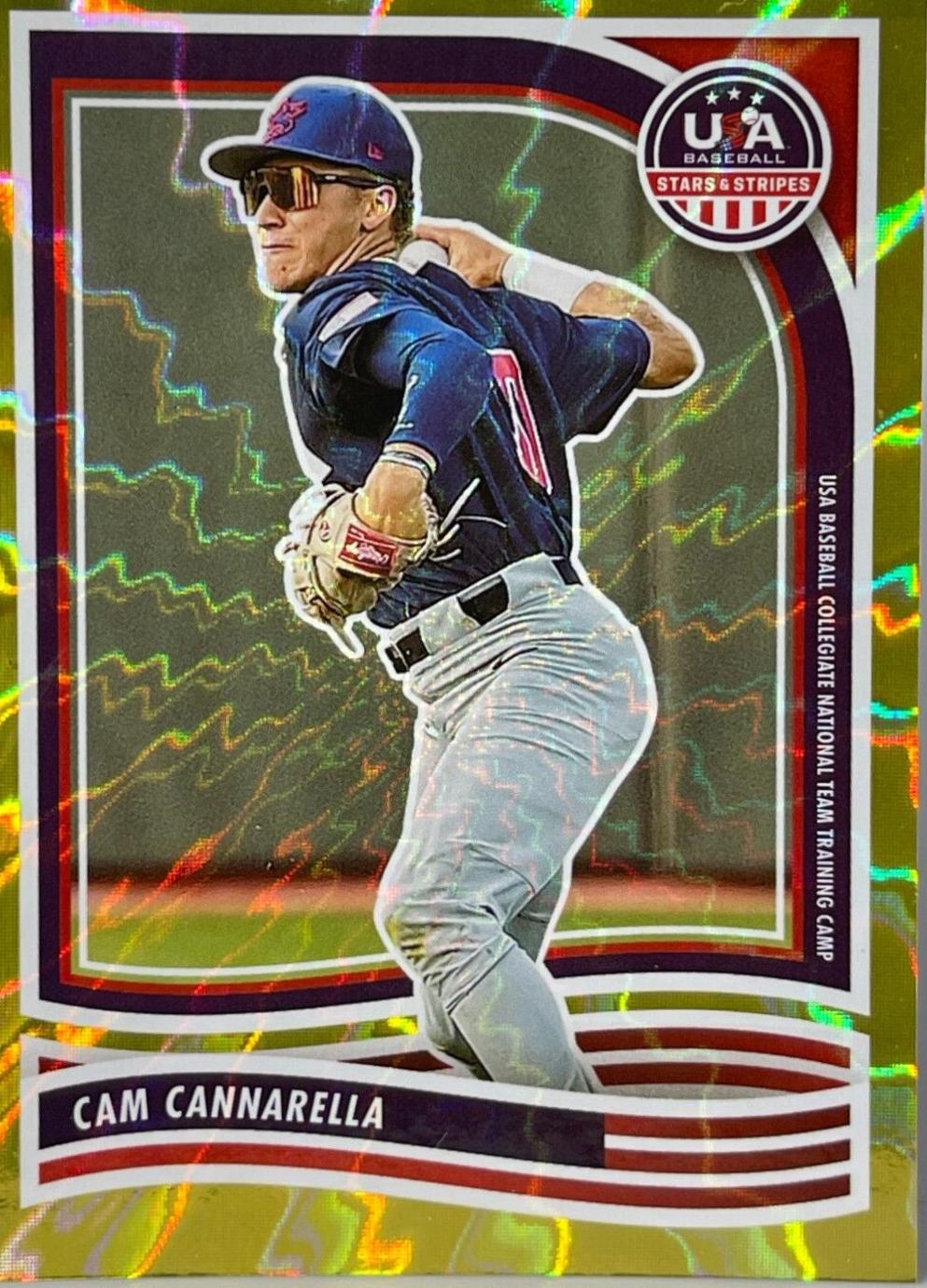Cam Cannarella [Gold Lightning] #152
