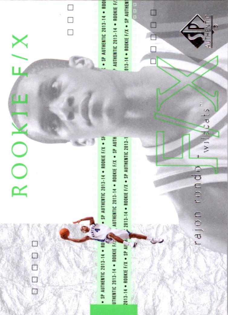 Rajon Rondo #60 2013 Sp Authentic Basketball