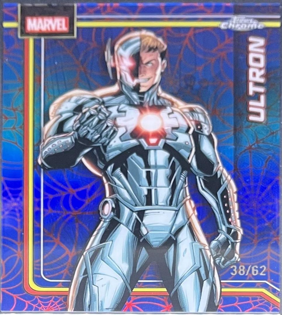 Ultron Spider-Web Red/Blue Refractor