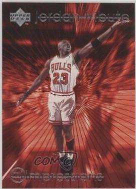 Michael Jordan #MJ54 Basketball Cards 1997 Upper Deck Michael Jordan Tribute