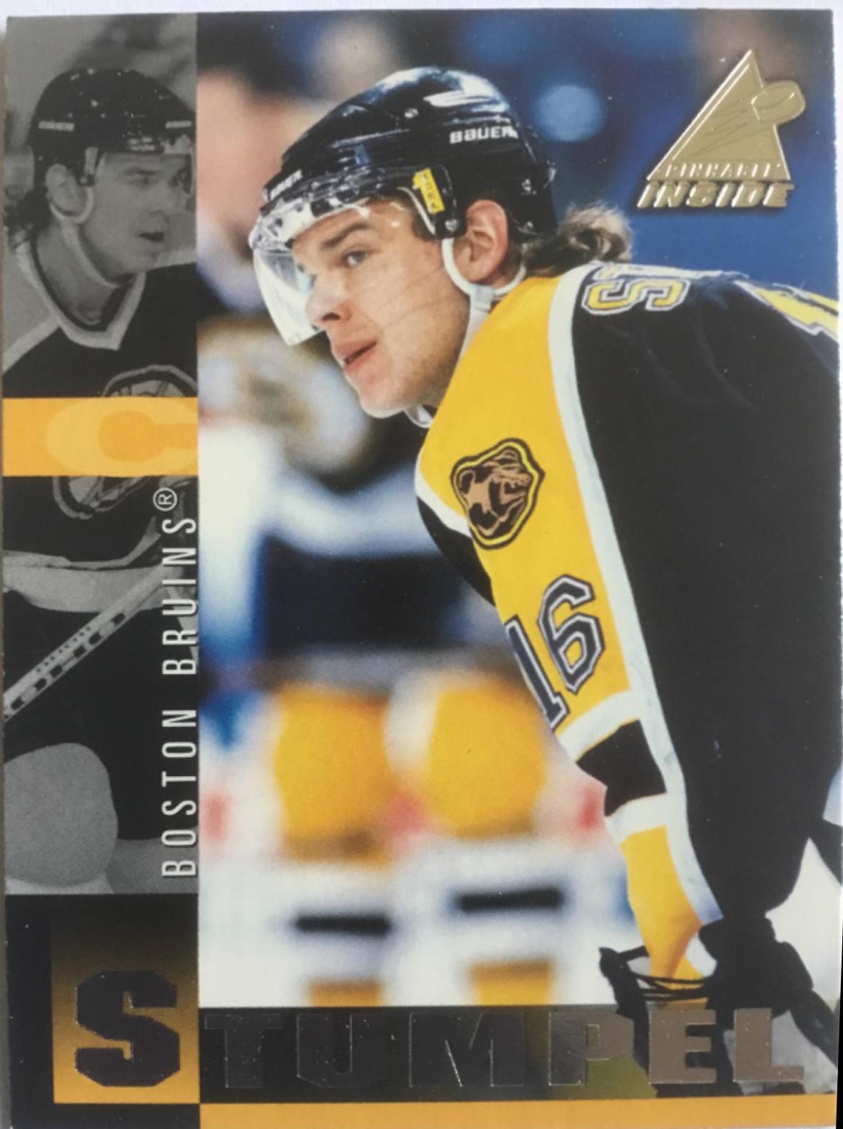 Jozef Stumpel #127 Hockey Cards 1997 Pinnacle Inside