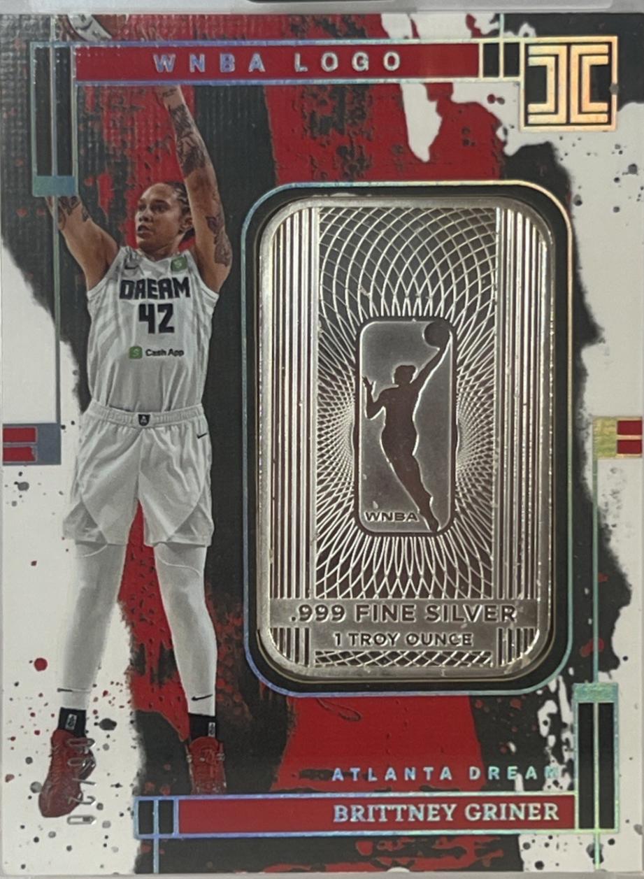 Brittney Griner #11 2025 Panini Impeccable WNBA Silver Logo
