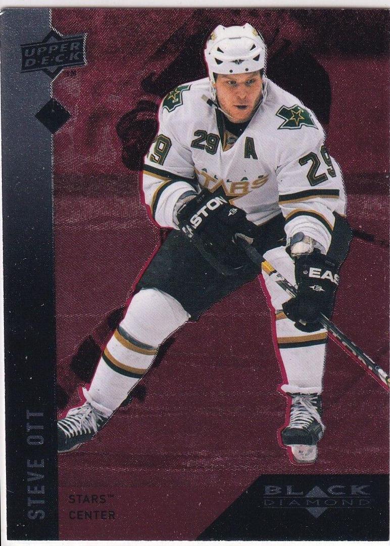 Steve Ott #50 Hockey Cards 2009 Upper Deck Black Diamond