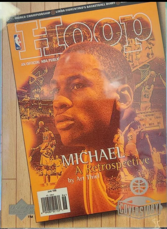 MICHAEL JORDAN #C7 Basketball Cards 1998 Upper Deck MJ Living Legend Cover Story