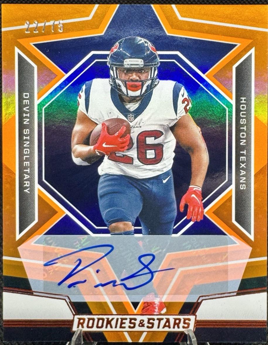 Devin Singletary [Orange] #39