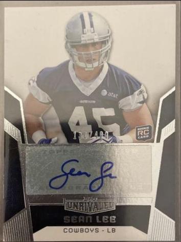 Sean Lee #139 2010 Topps Unrivaled Football
