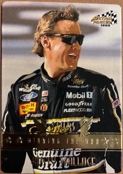 Rusty Wallace #79 Racing Cards 1995 Action Packed NASCAR