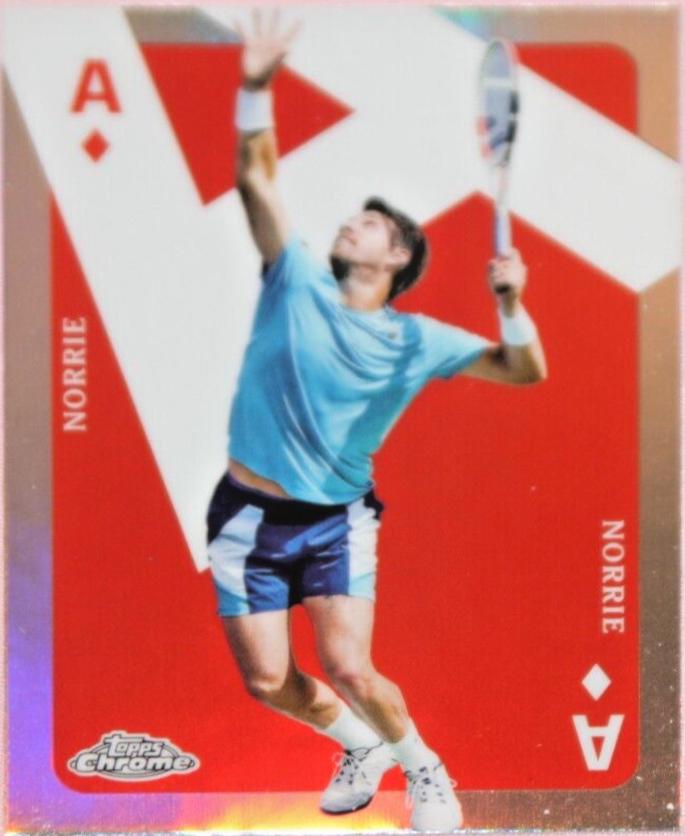 Cameron Norrie #CAS-CN Tennis Cards 2024 Topps Chrome Aces