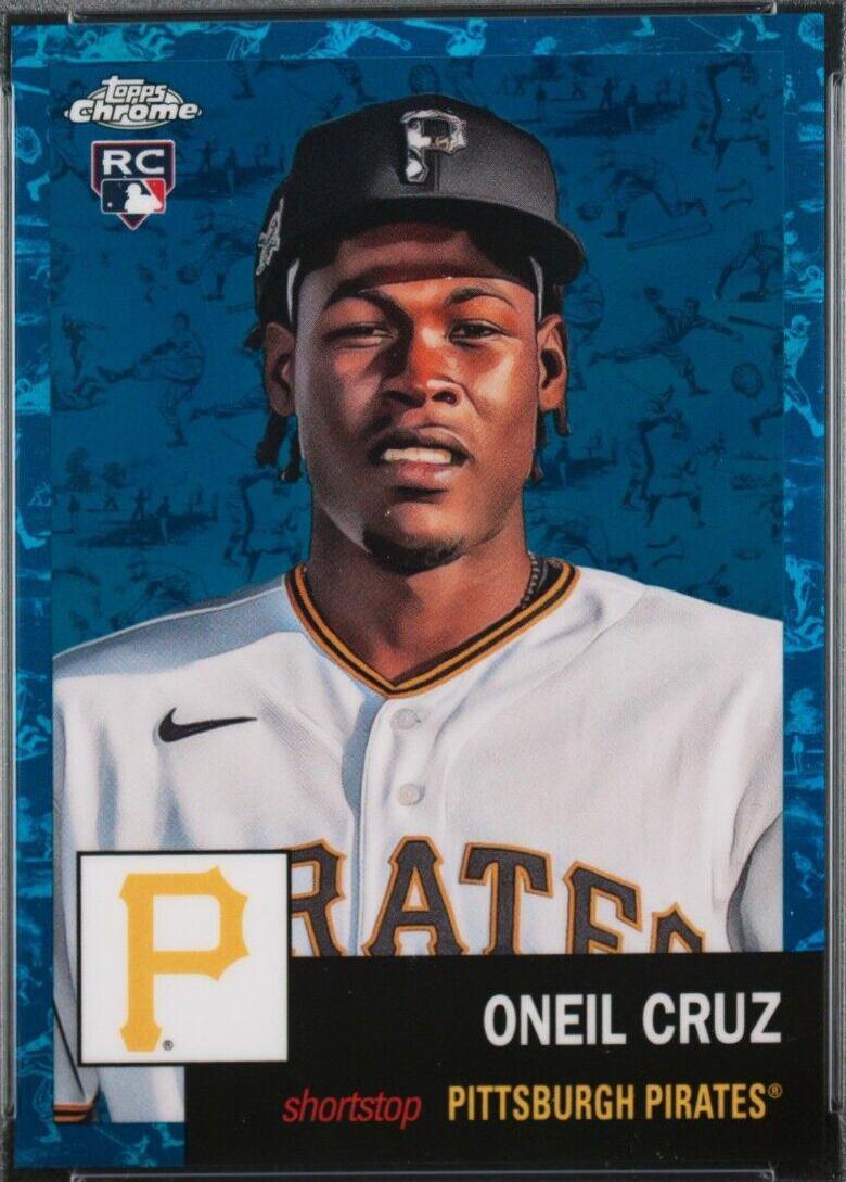 Oneil Cruz [Toile White Blue] #273
