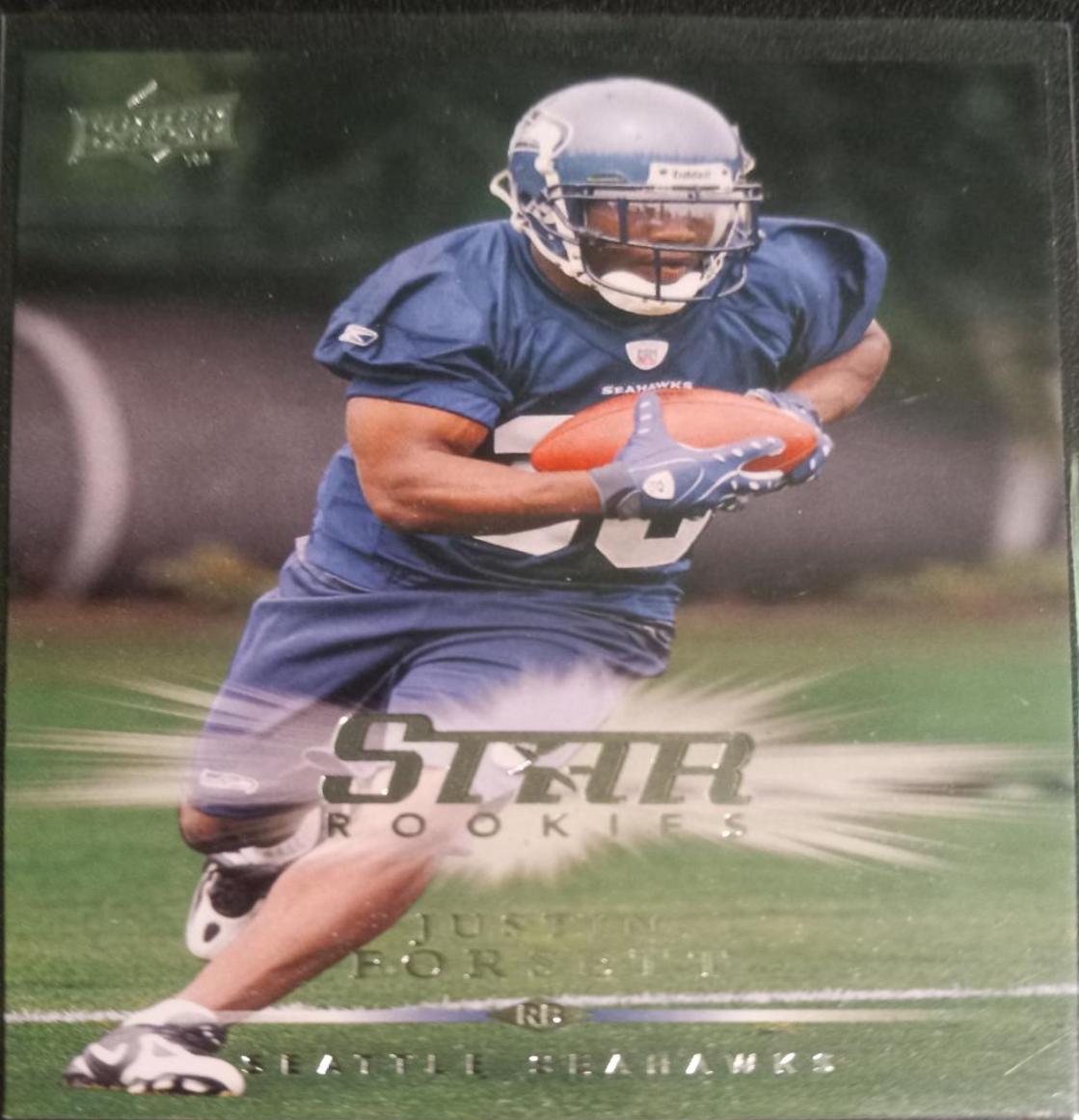 Justin Forsett Football Cards 2008 Upper Deck