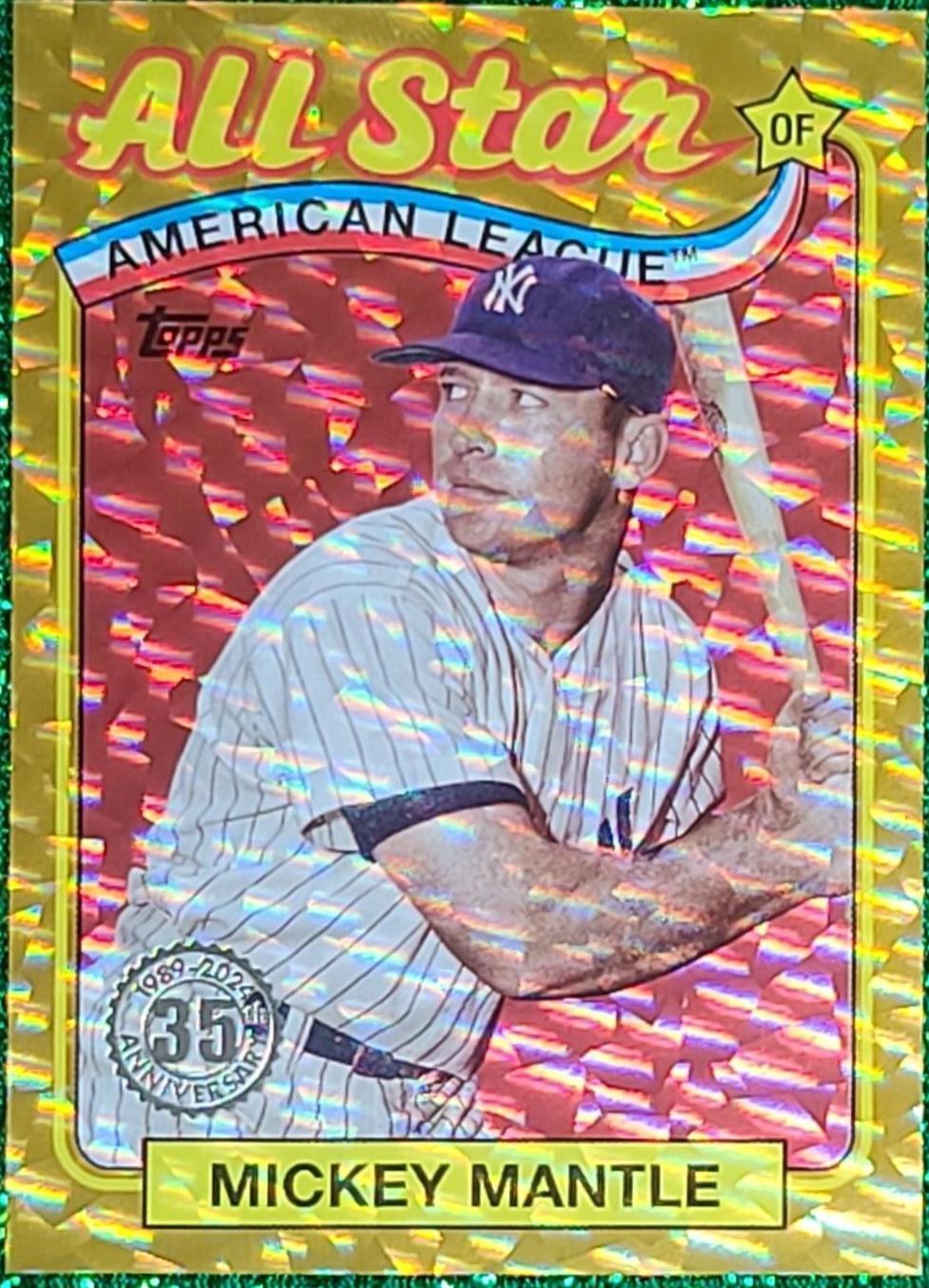 Mickey Mantle [Gold Foil] #89ASB-48