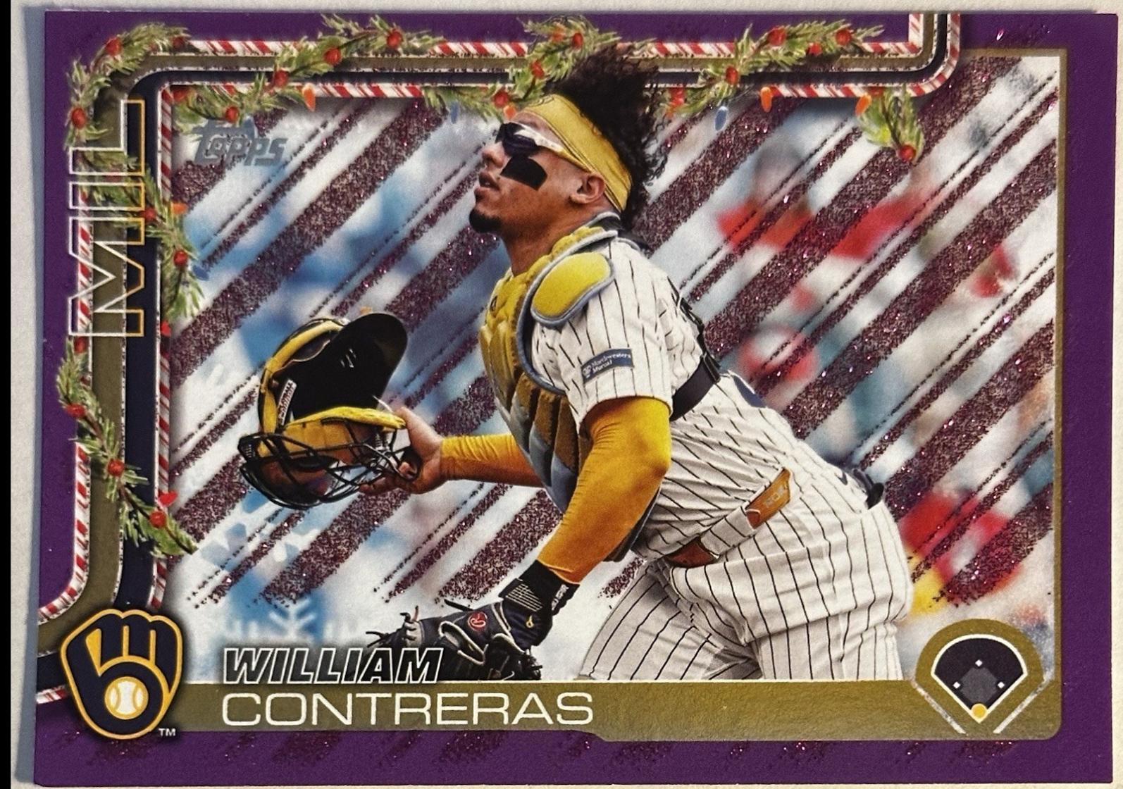 William Contreras [Purple Glitter] #H21