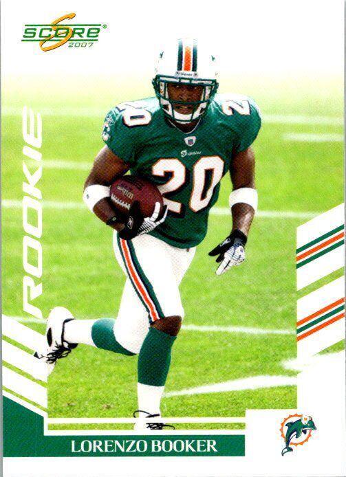 Lorenzo Booker #343 Football Cards 2007 Panini Score