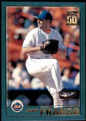 John Franco #70 Baseball Cards 2001 Topps