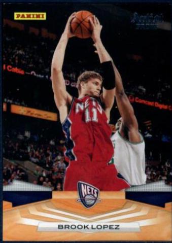 Brook Lopez #13 Basketball Cards 2009 Panini