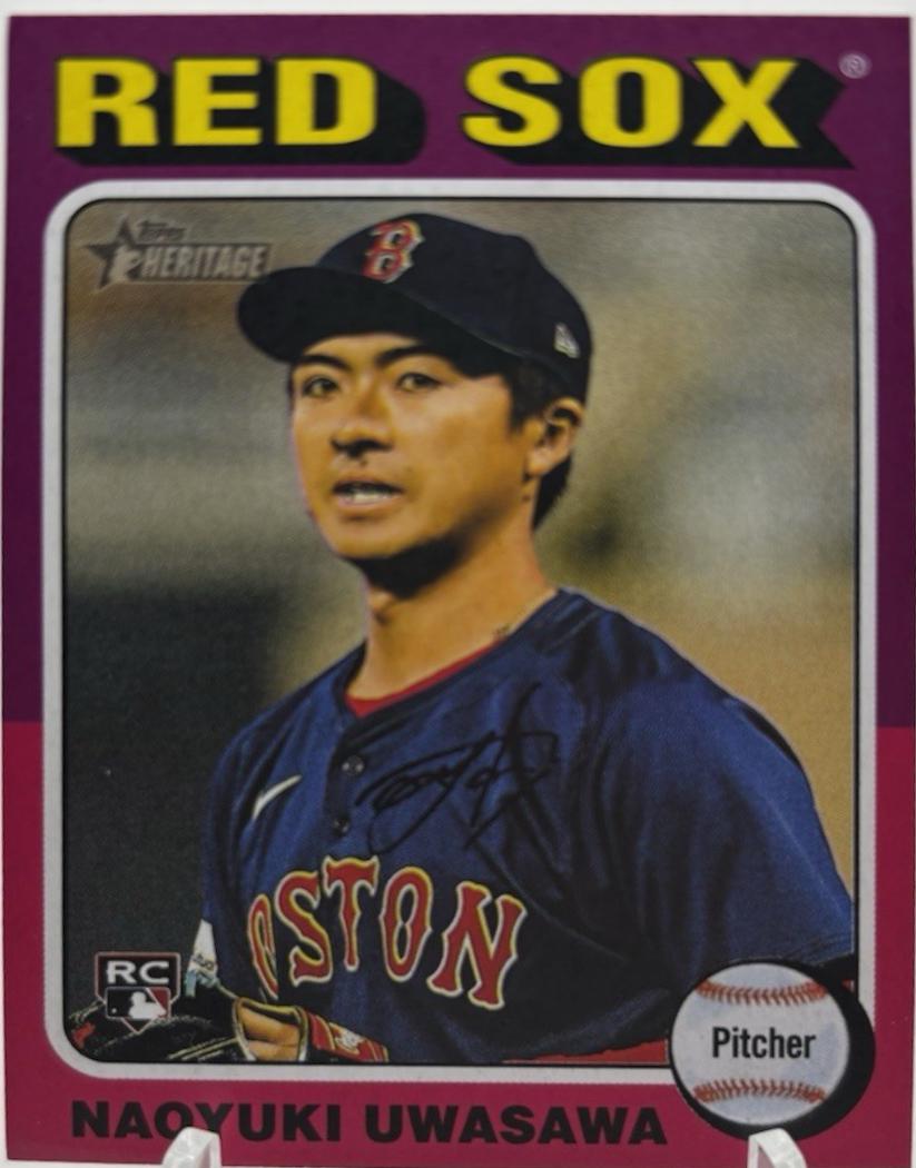 Naoyuki Uwasawa #651 Baseball Cards 2024 Topps Heritage Mini