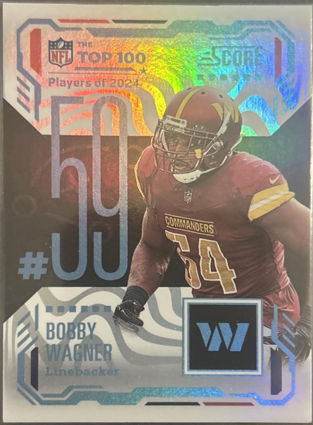2025 Panini Score Top 100 Bobby Wagner #59 card