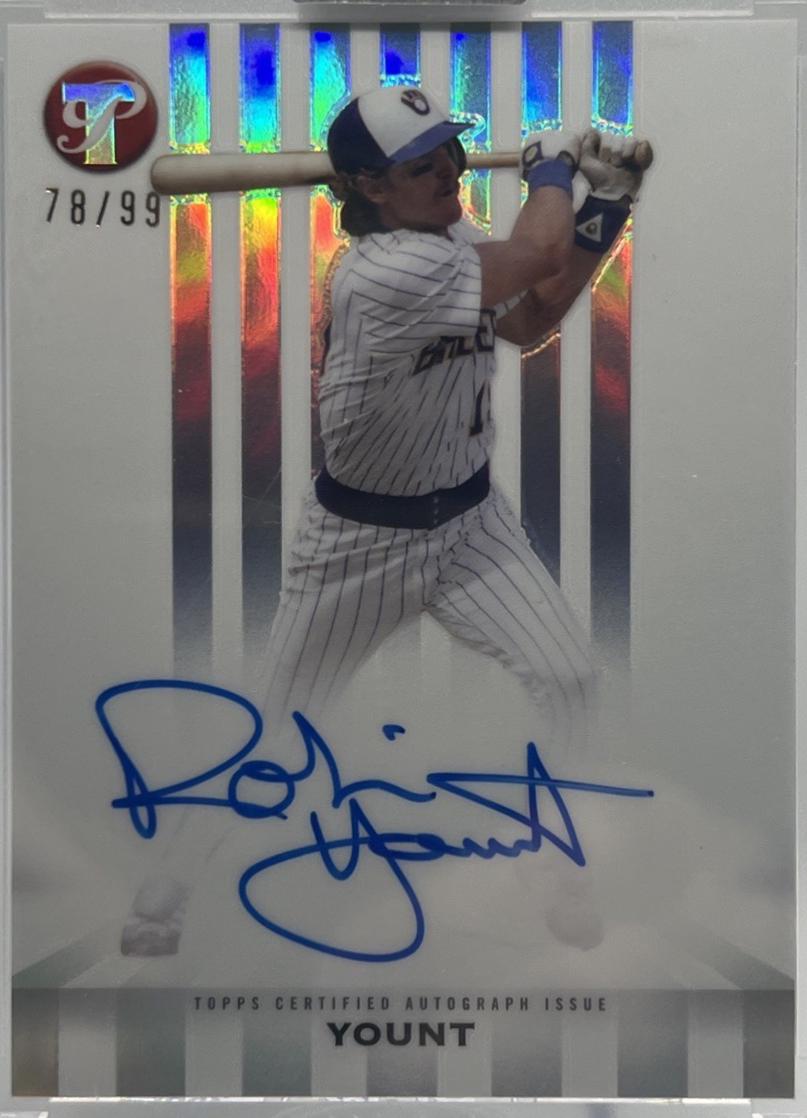 Robin Yount #SS-RY 2026 Topps Pristine Baseball Spotless Signatures