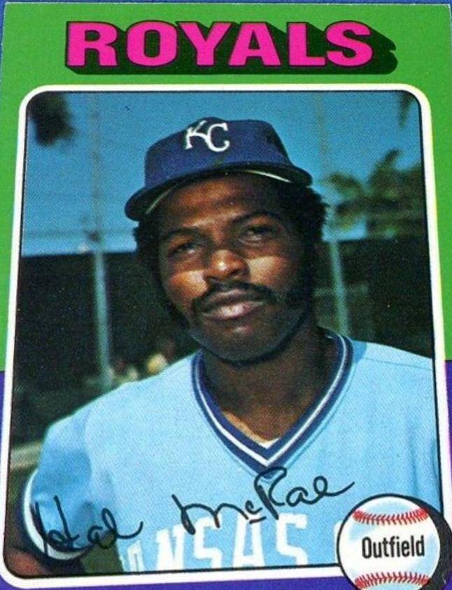 Hal McRae #268 1975 O-Pee-Chee Baseball