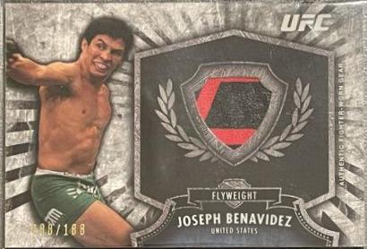 Joseph Benavidez #FR-JB Ufc Cards 2012 Topps UFC Bloodlines Fighter Relics