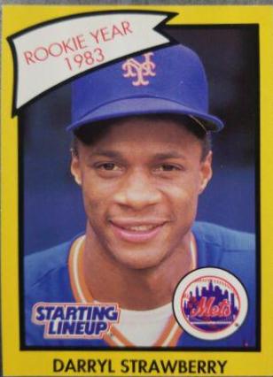 Darryl Strawberry Baseball Cards 1989 Kenner Starting Lineup