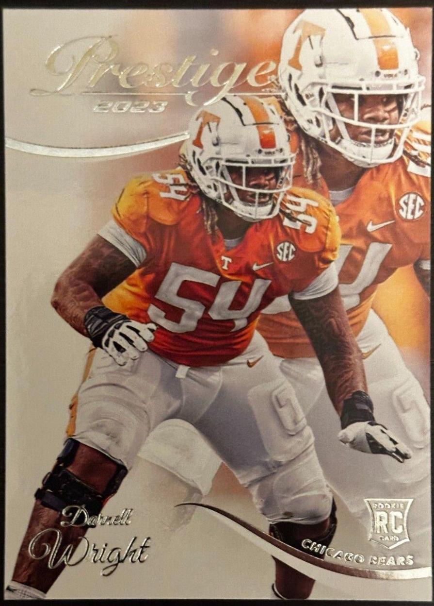 Darnell Wright #324 Football Cards 2023 Panini Prestige