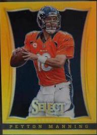 Peyton Manning [Gold Prizm] #38