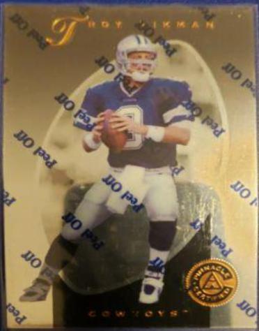 Troy Aikman #6 Football Cards 1997 Pinnacle Certified