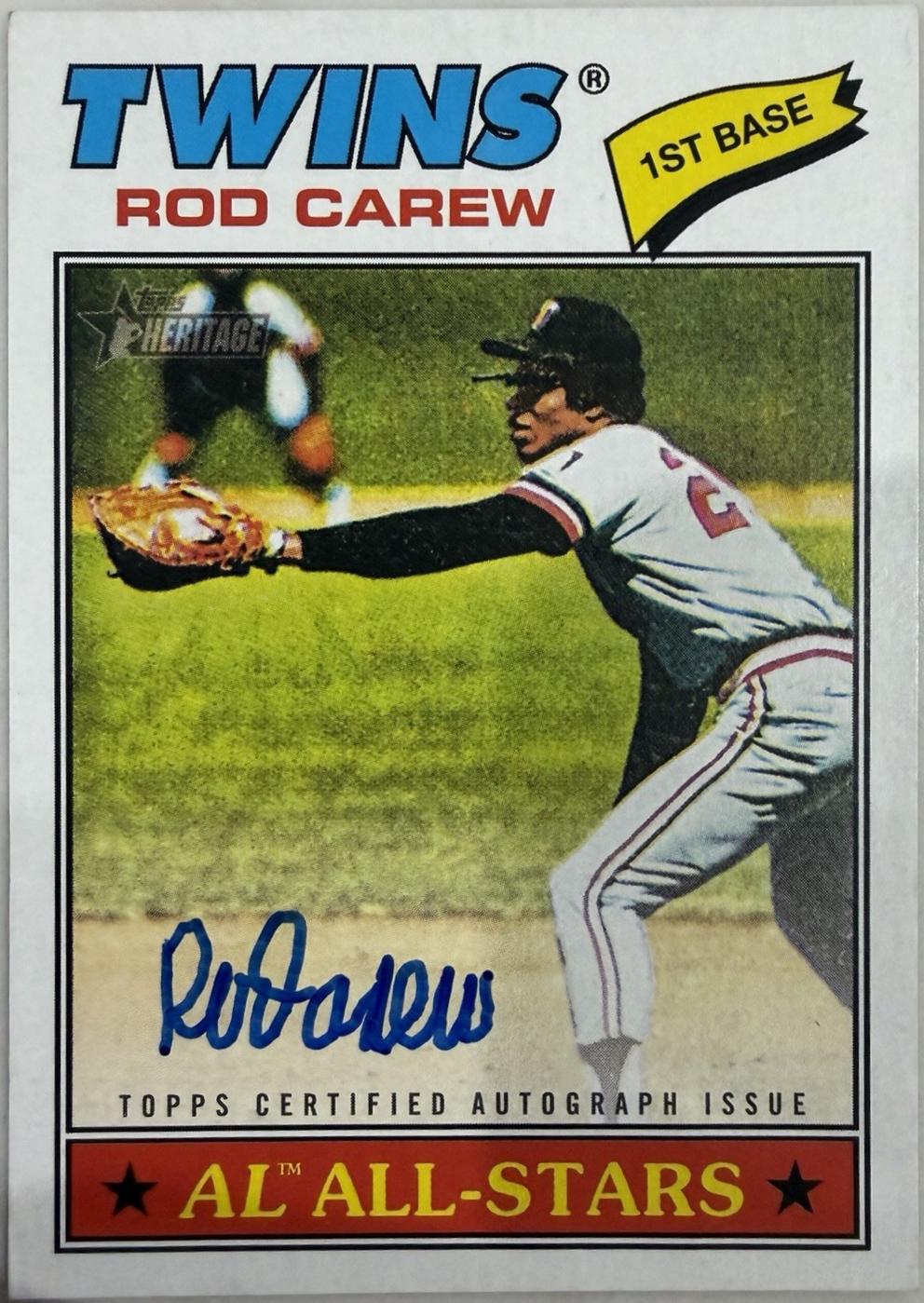 Rod Carew #ROA-RC