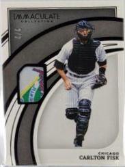 Carlton Fisk #8 Baseball Cards 2022 Panini Immaculate