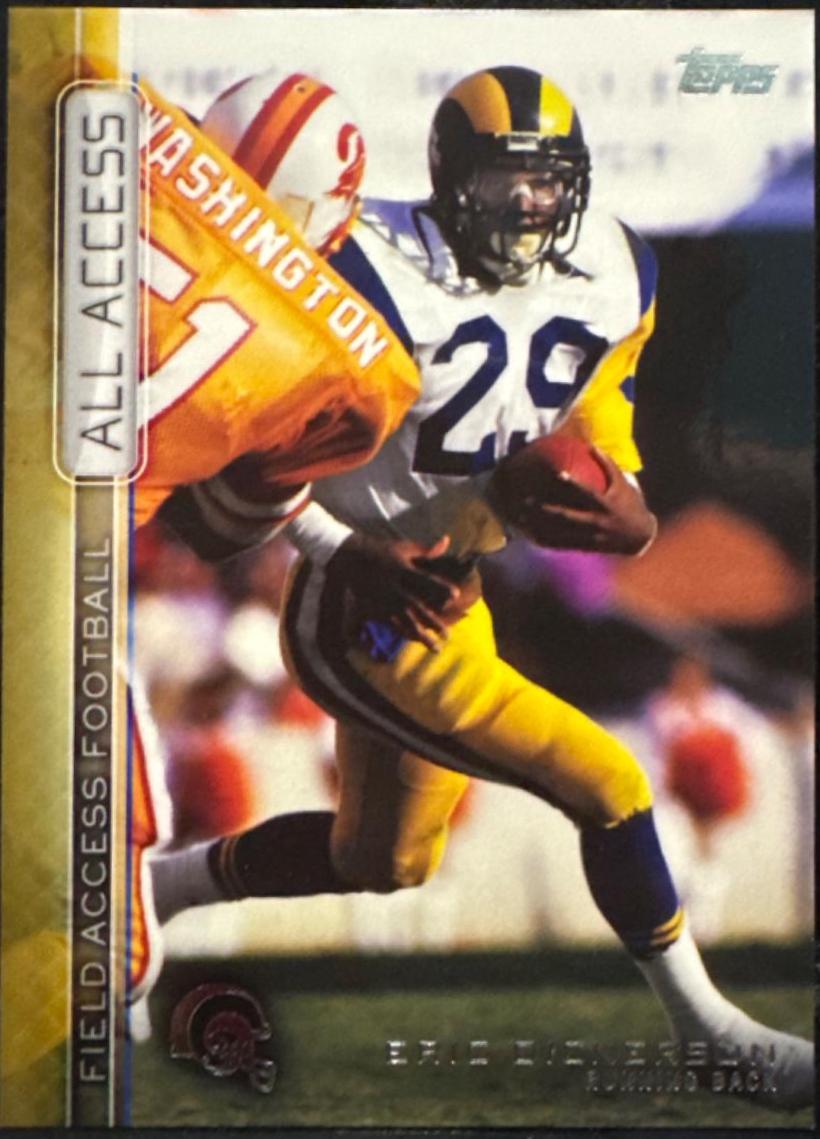 Eric Dickerson #AAA-ED Football Cards 2015 Topps Field Access All