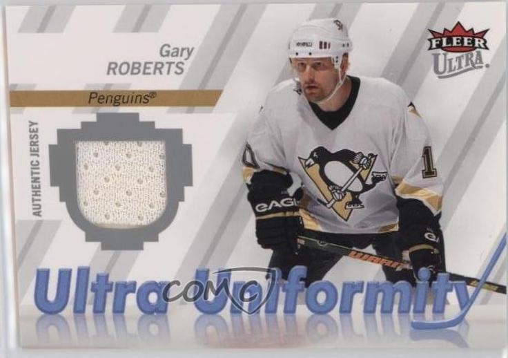 Gary Roberts #U-GR Hockey Cards 2007 Ultra Uniformity