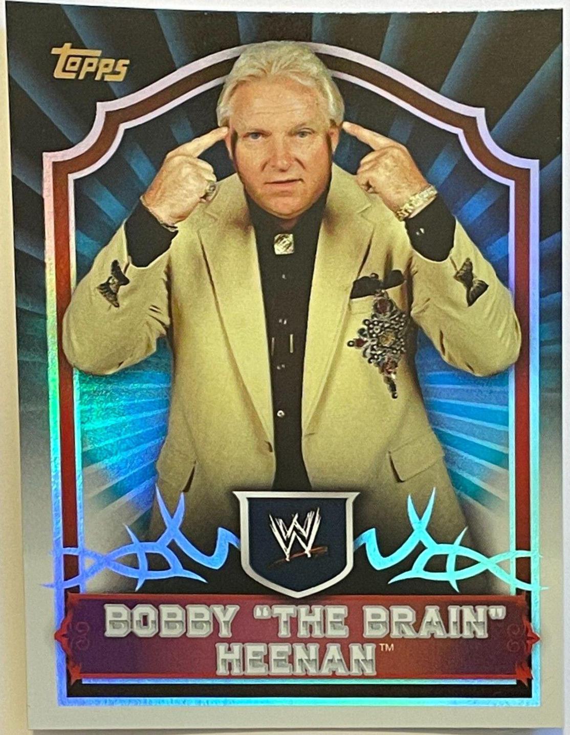 Bobby The Brain Heenan #81 Wrestling Cards 2011 Topps WWE Classic