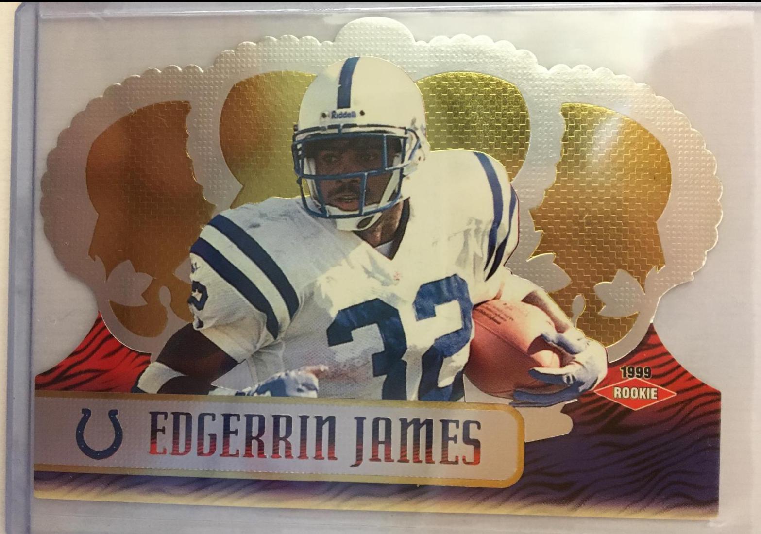 Edgerrin James #59 1999 Pacific Crown Royale Football