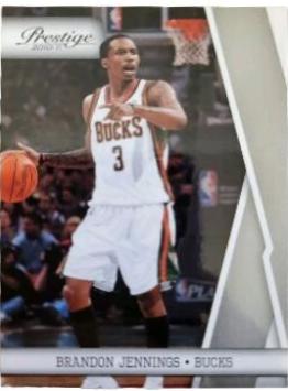 Brandon Jennings #62 Basketball Cards 2010 Panini Prestige
