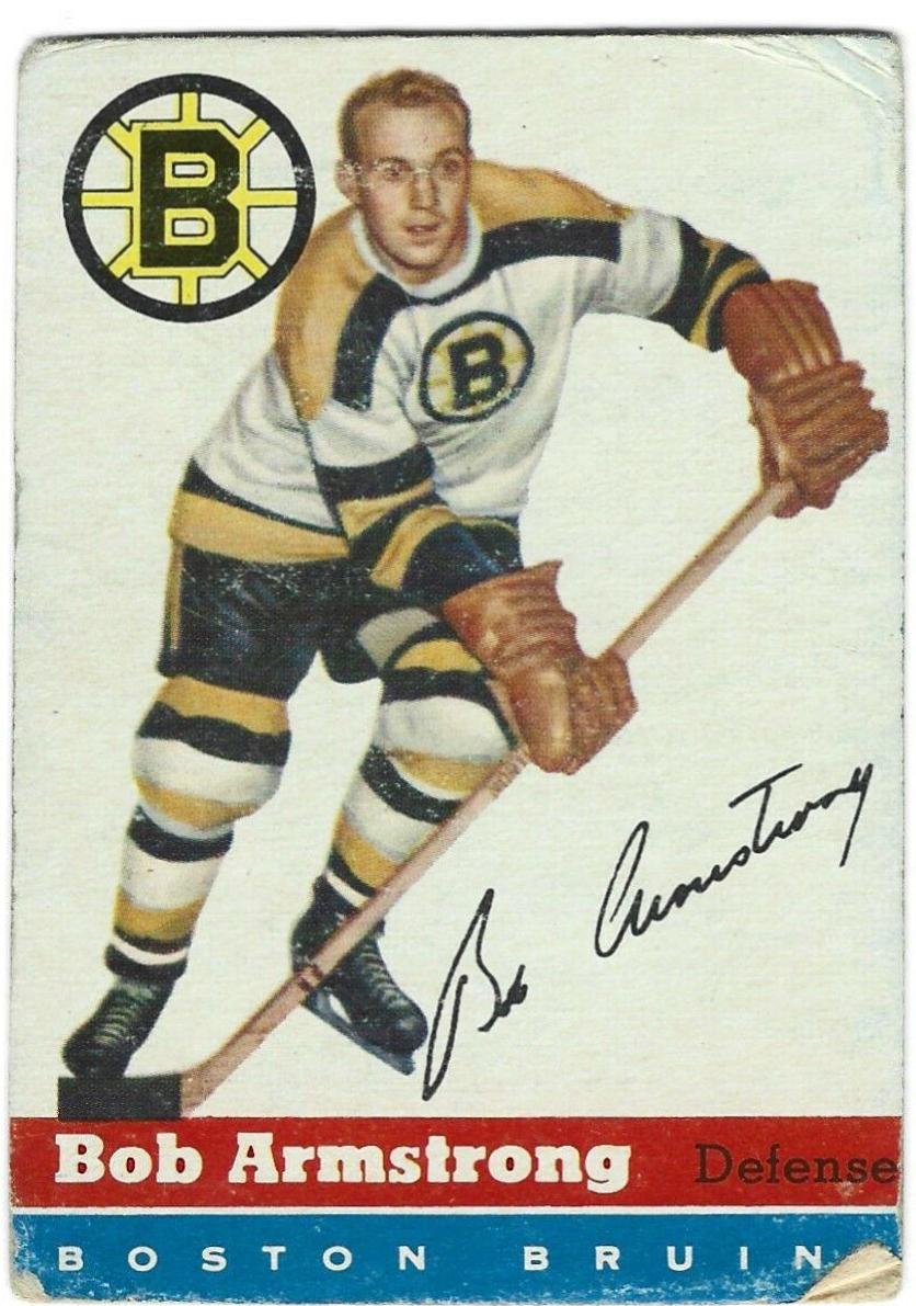 Bob Armstrong #7 Hockey Cards 1954 Topps