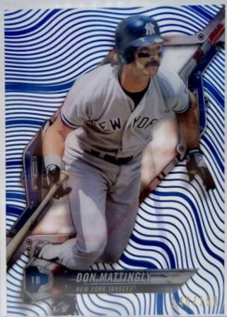 Don Mattingly [Rainbow Foil Blue] #HT-DM