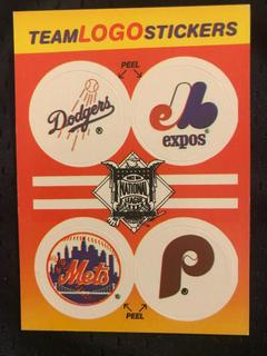 Dodgers, Expos, Mets, Phillies