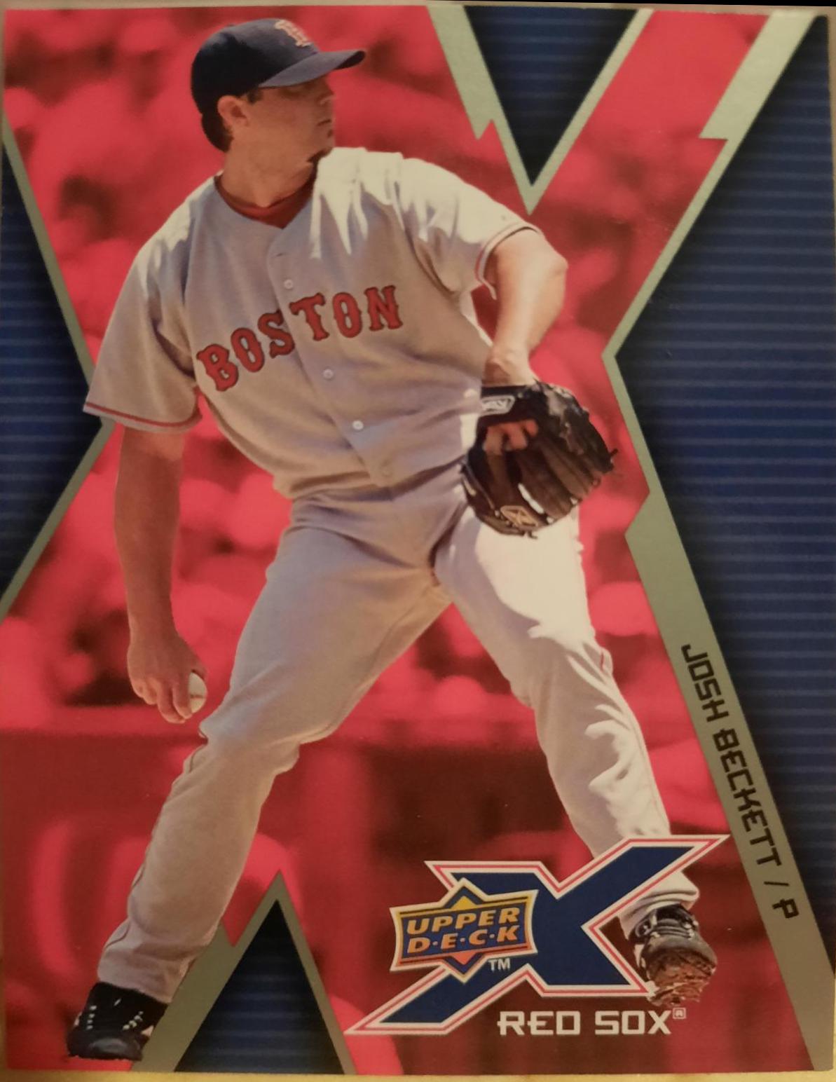 Josh Beckett #9 Baseball Cards 2009 Upper Deck X