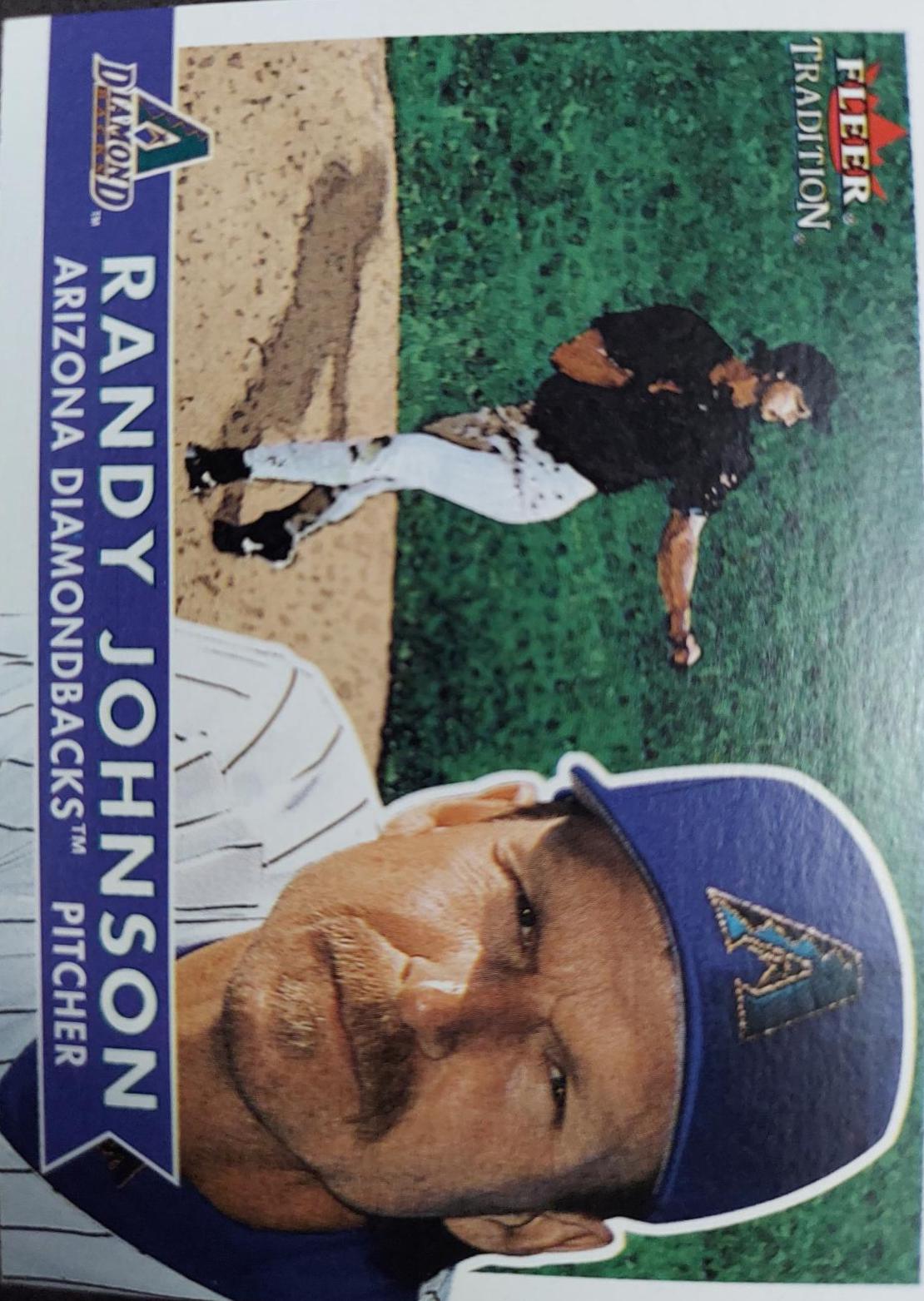 Randy Johnson #182 2001 Fleer Tradition Baseball