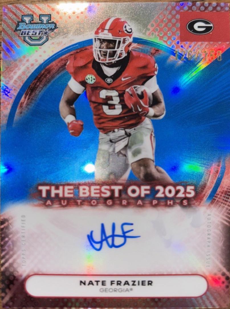 Nate Frazier [Blue] #BOA-NFR