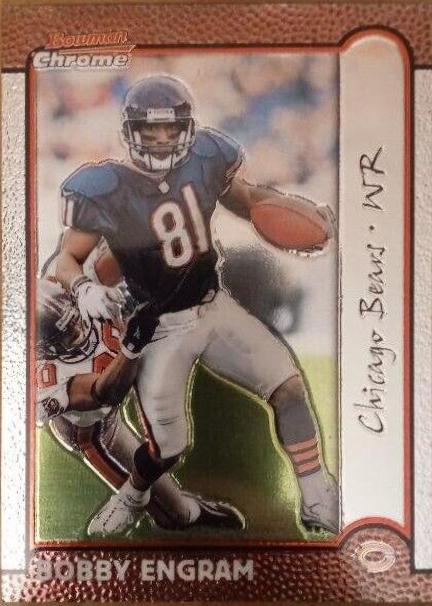 Bobby Engram #8 Football Cards 1999 Bowman Chrome