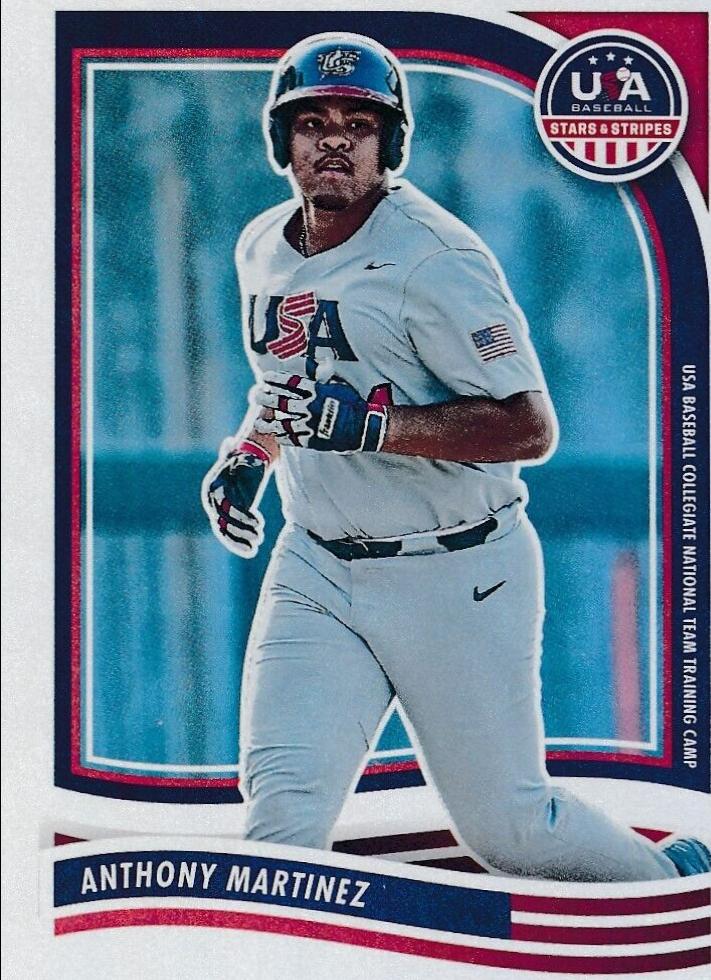 Anthony Martinez #193 2024 Panini Stars & Stripes Baseball