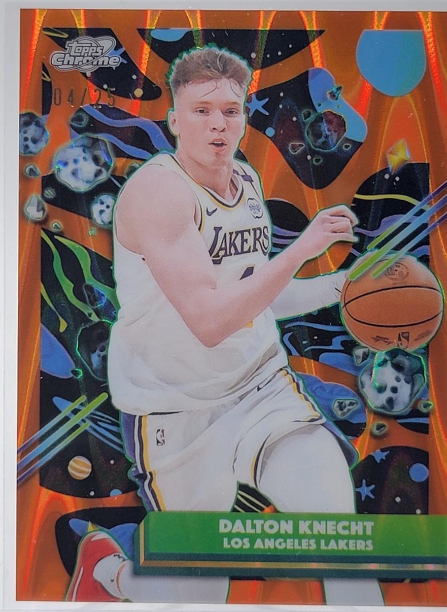 Dalton Knecht [Orange Galactic Refractor] #195