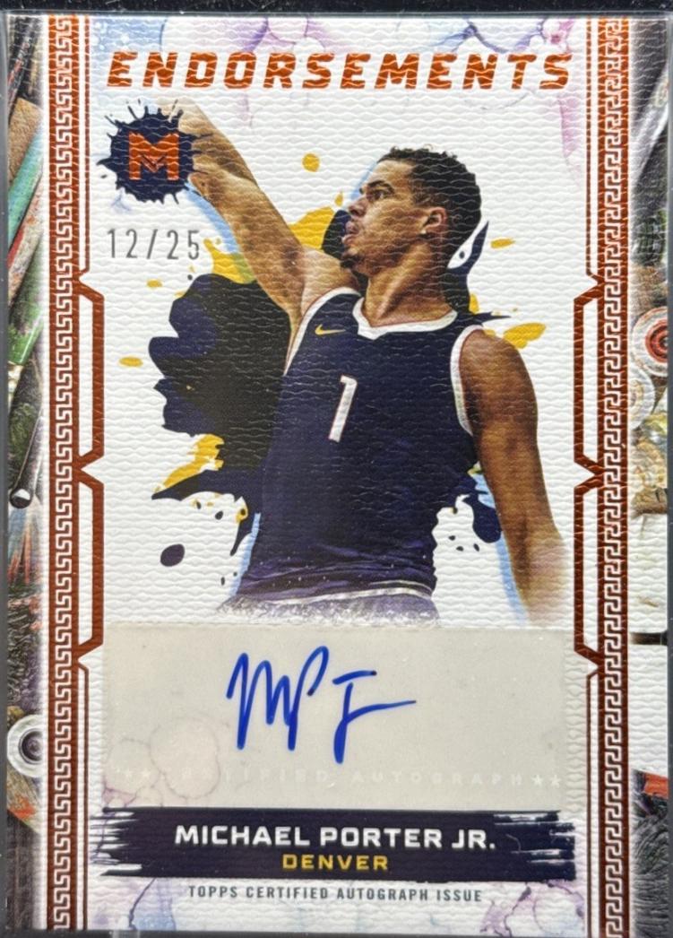 Michael Porter Jr. [Cadmium Orange] #ME-MPJ