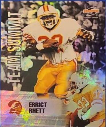 Errict Rhett #11 Football Cards 1995 Summit Team