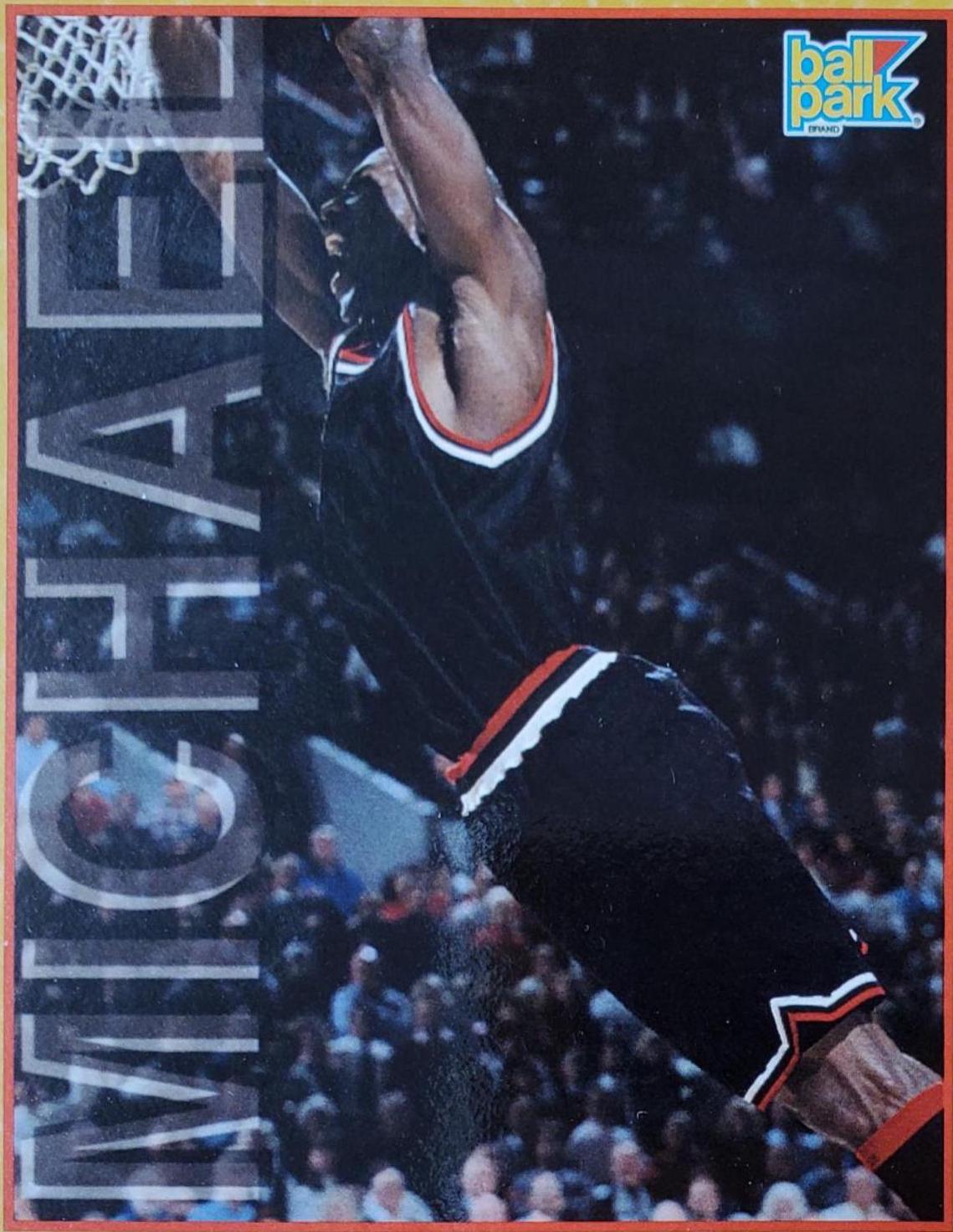 Michael Jordan #1/5 Basketball Cards 1996 Upper Deck Ballpark Jordan
